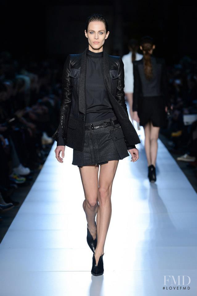 Aymeline Valade featured in  the Diesel Black Gold fashion show for Autumn/Winter 2013