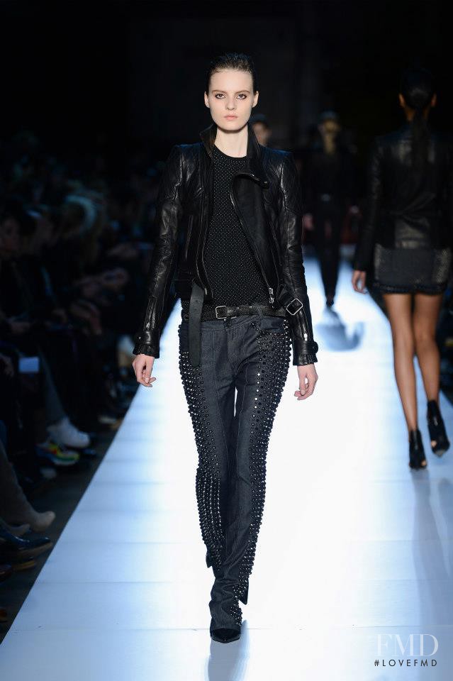 Magda Laguinge featured in  the Diesel Black Gold fashion show for Autumn/Winter 2013