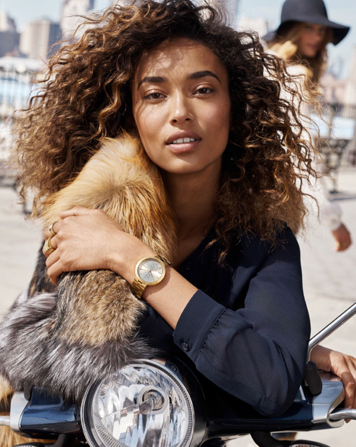 Anais Mali featured in  the Michael Kors Collection advertisement for Fall 2016