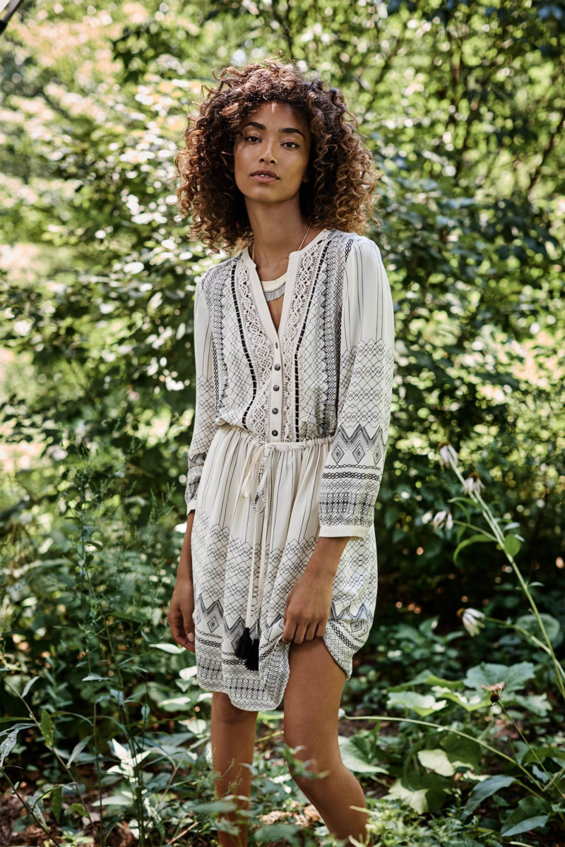 Anais Mali featured in  the Anthropologie advertisement for Pre-Fall 2016