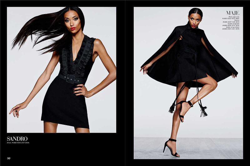 Anais Mali featured in  the Saks Fifth Avenue Dark lookbook for Fall 2015