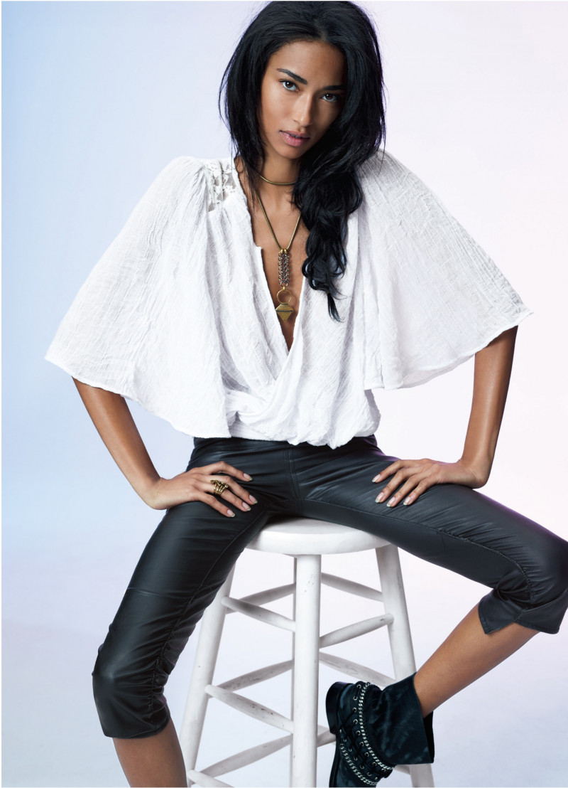 Anais Mali featured in  the Free People catalogue for Spring 2014