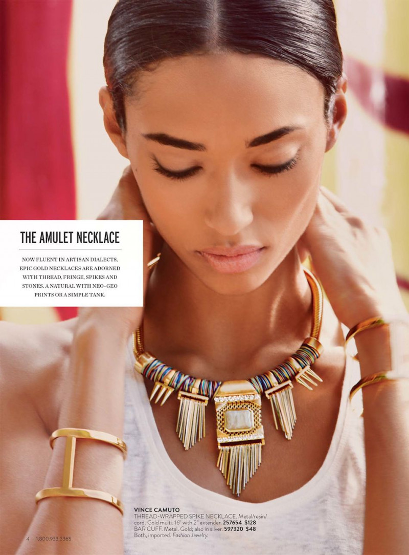 Anais Mali featured in  the Nordstrom catalogue for Spring/Summer 2014