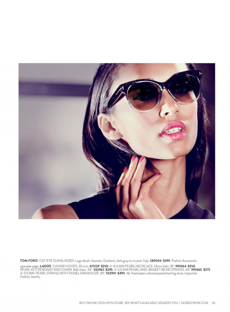 Anais Mali featured in  the Nordstrom catalogue for Spring/Summer 2014