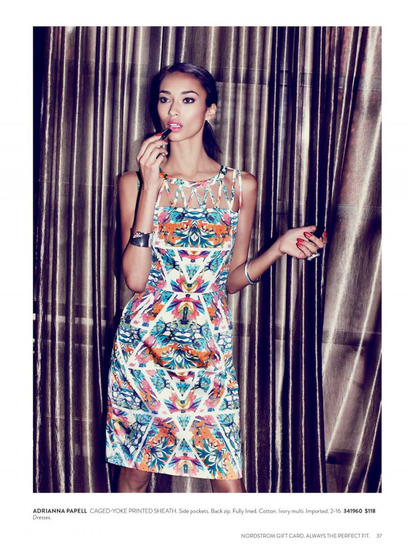 Anais Mali featured in  the Nordstrom catalogue for Spring/Summer 2014