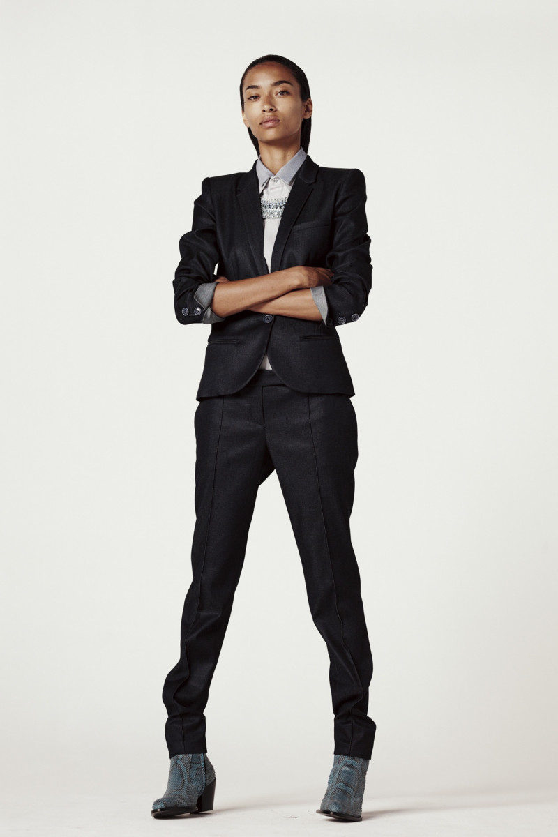 Anais Mali featured in  the Barbara Bui lookbook for Resort 2014