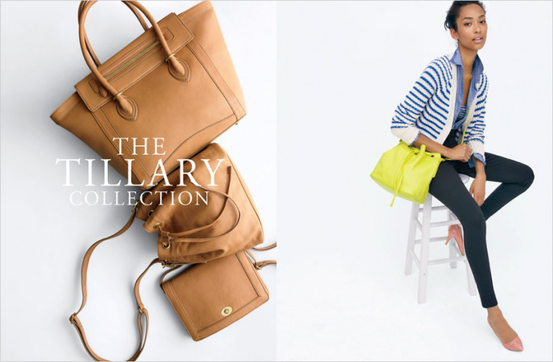 Anais Mali featured in  the J.Crew catalogue for Spring 2012