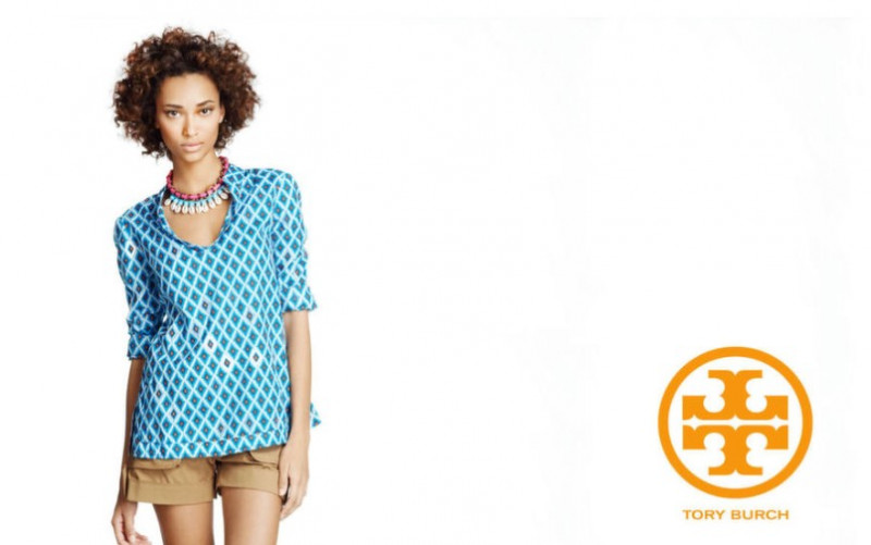 Anais Mali featured in  the Tory Burch advertisement for Autumn/Winter 2011