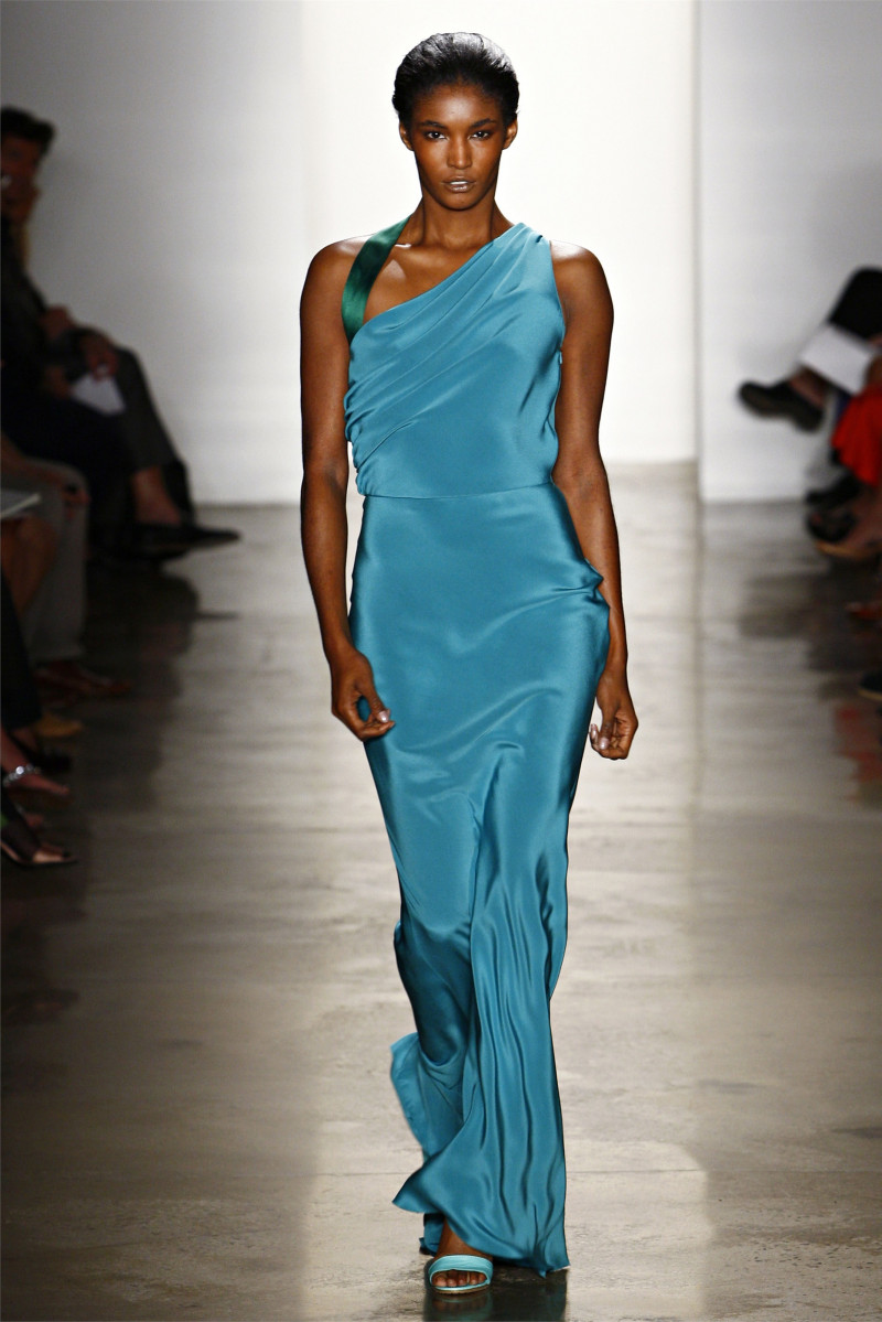 Sessilee Lopez featured in  the Sophie Theallet fashion show for Spring/Summer 2012