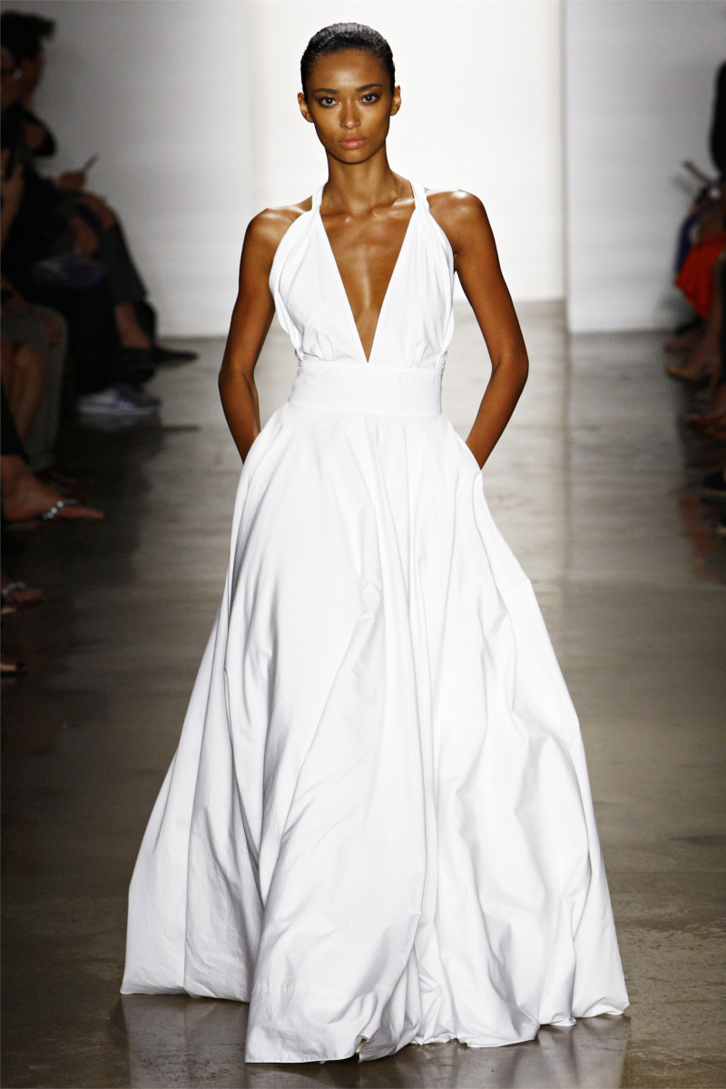 Anais Mali featured in  the Sophie Theallet fashion show for Spring/Summer 2012