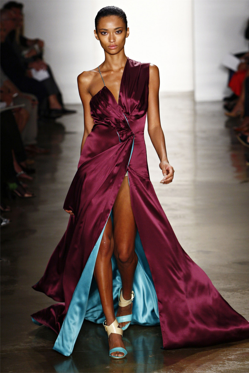 Anais Mali featured in  the Sophie Theallet fashion show for Spring/Summer 2012