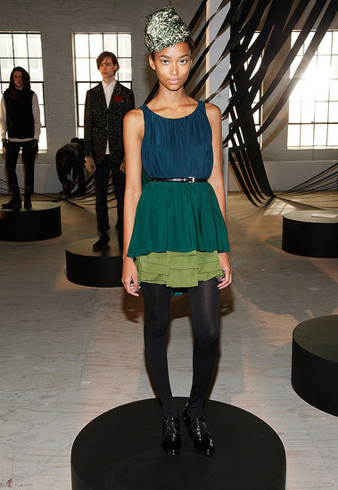 Anais Mali featured in  the Timo Weiland fashion show for Autumn/Winter 2010