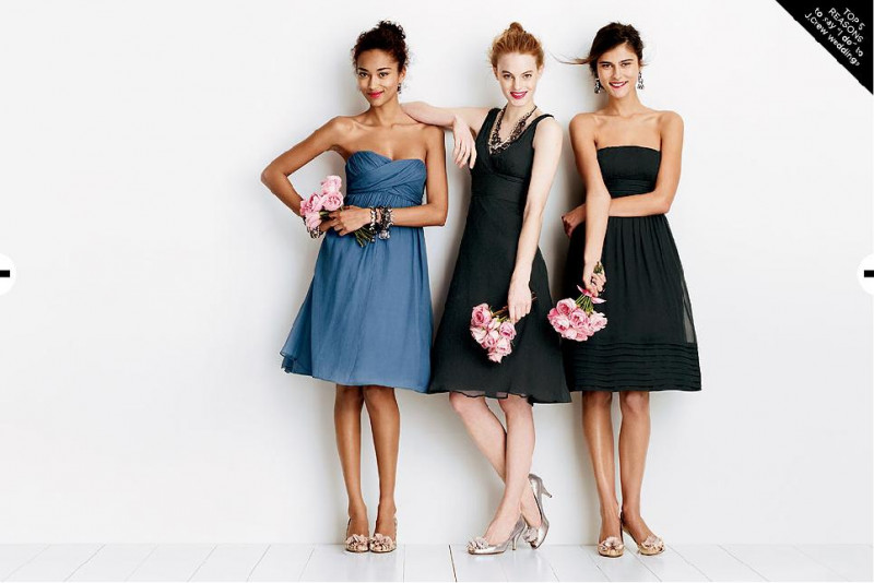 Anais Mali featured in  the J.Crew Weddings & Parties advertisement for Autumn/Winter 2011