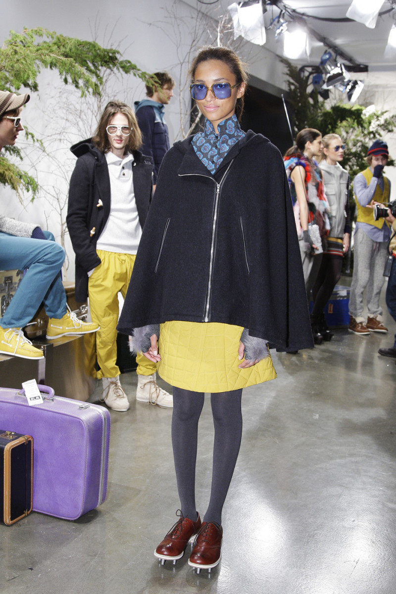 Anais Mali featured in  the Boy by Band Of Outsiders fashion show for Autumn/Winter 2010