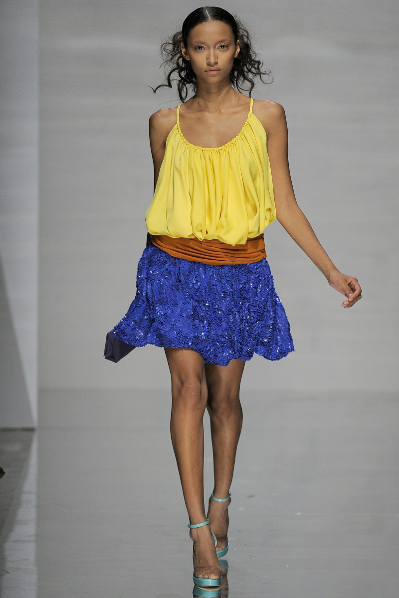 Anais Mali featured in  the Maurizio Pecoraro fashion show for Spring/Summer 2010