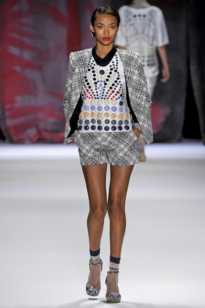 Anais Mali featured in  the Cynthia Rowley fashion show for Spring/Summer 2011