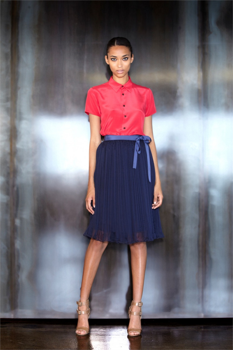 Anais Mali featured in  the Sophie Theallet lookbook for Pre-Spring 2012