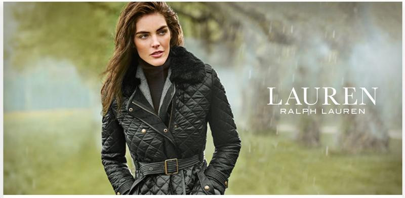 Hilary Rhoda featured in  the Lauren by Ralph Lauren advertisement for Spring/Summer 2018