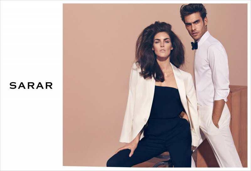 Hilary Rhoda featured in  the Sarar advertisement for Spring/Summer 2014