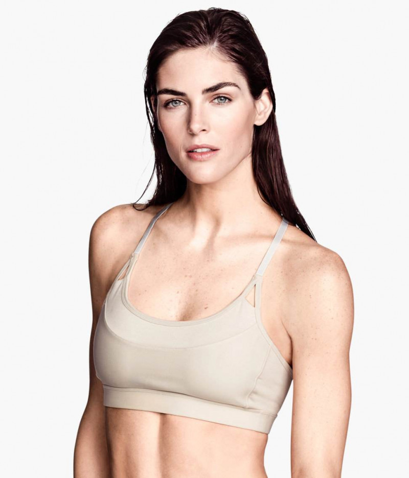 Hilary Rhoda featured in  the H&M catalogue for Spring 2014