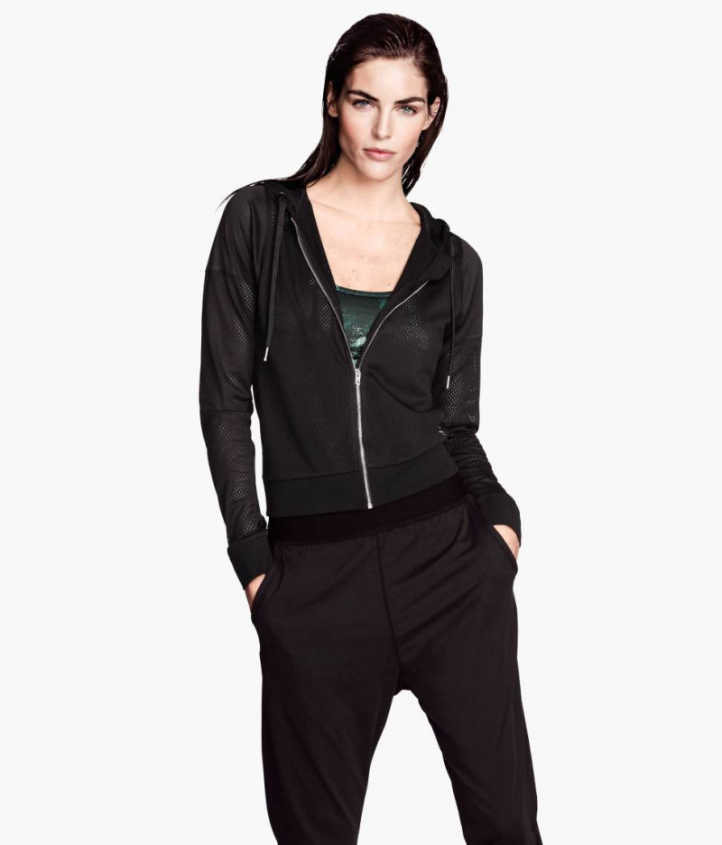 Hilary Rhoda featured in  the H&M catalogue for Spring 2014