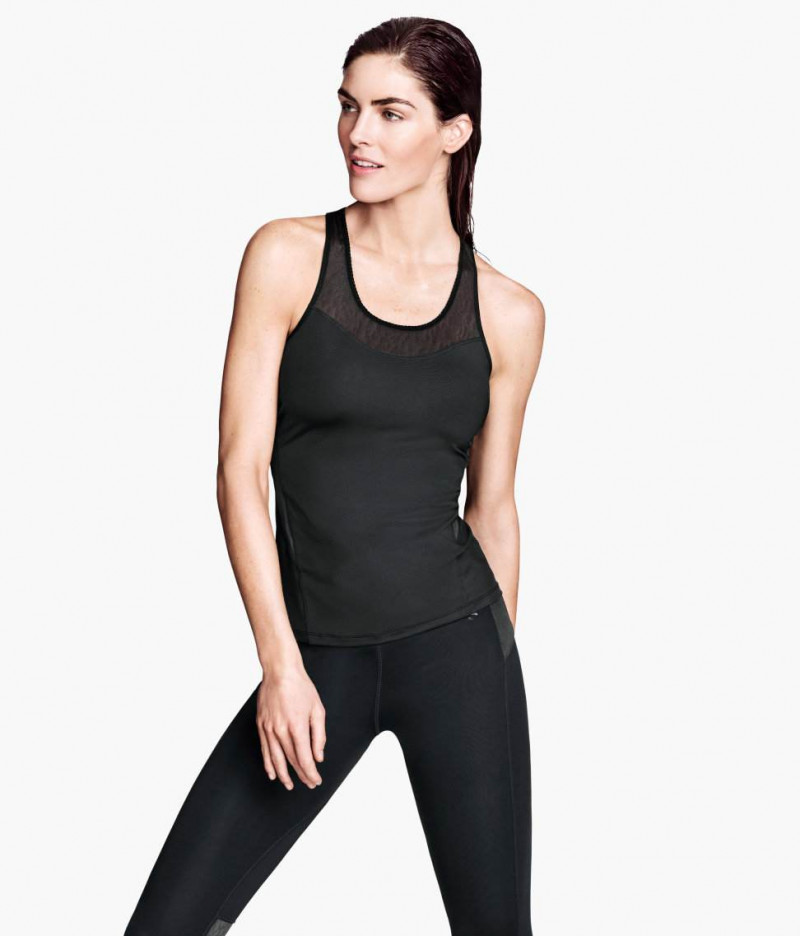 Hilary Rhoda featured in  the H&M catalogue for Spring 2014