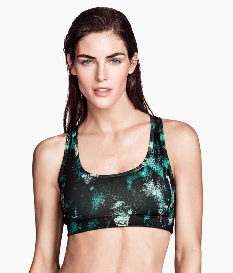 Hilary Rhoda featured in  the H&M catalogue for Spring 2014