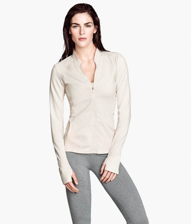 Hilary Rhoda featured in  the H&M catalogue for Spring 2014