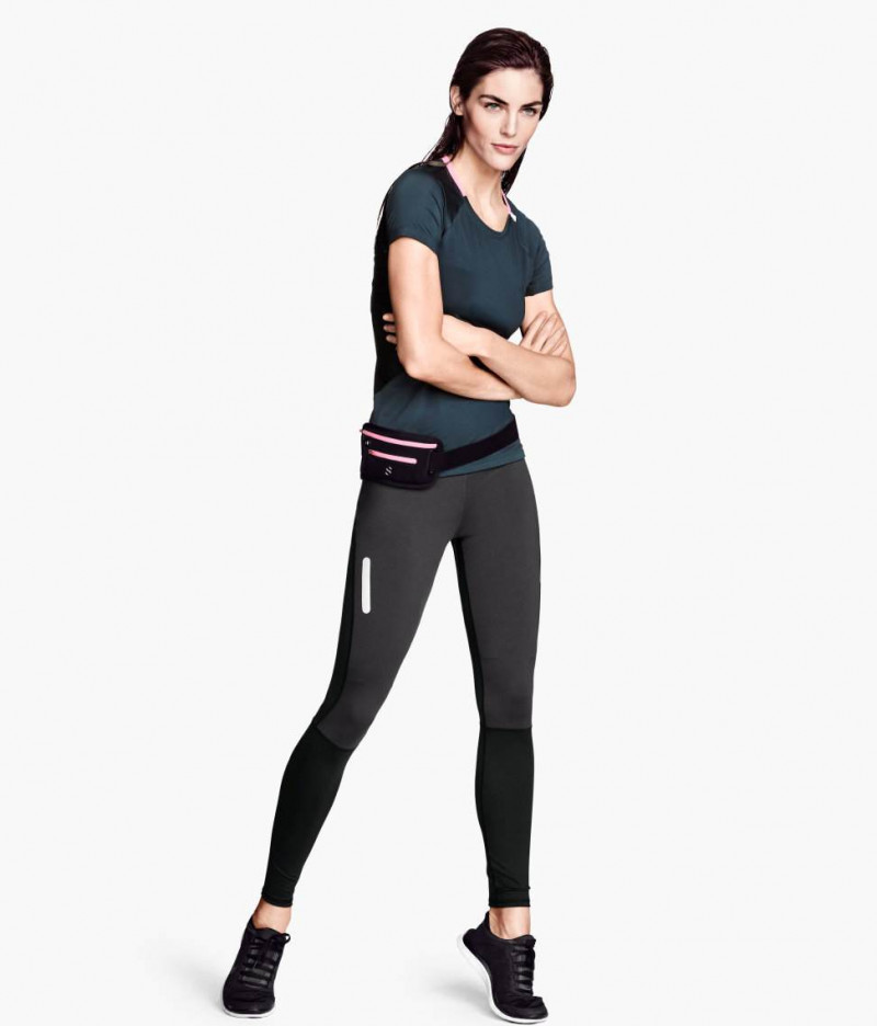 Hilary Rhoda featured in  the H&M catalogue for Spring 2014