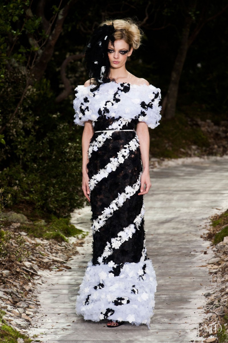 Stef van der Laan featured in  the Chanel Haute Couture fashion show for Spring/Summer 2013