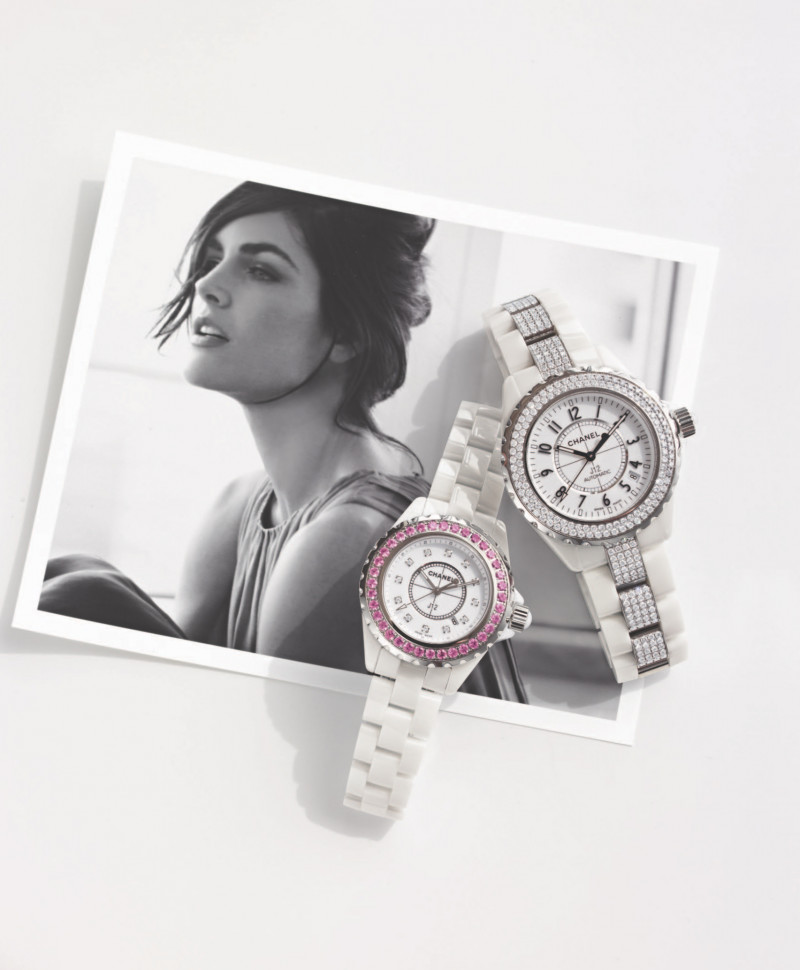 Hilary Rhoda featured in  the Marco Bicego advertisement for Spring/Summer 2012