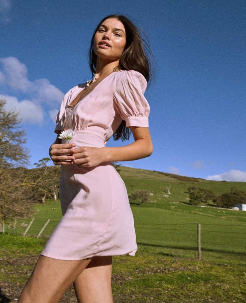 Brizzy Chen featured in  the Finders Keepers lookbook for Autumn/Winter 2021