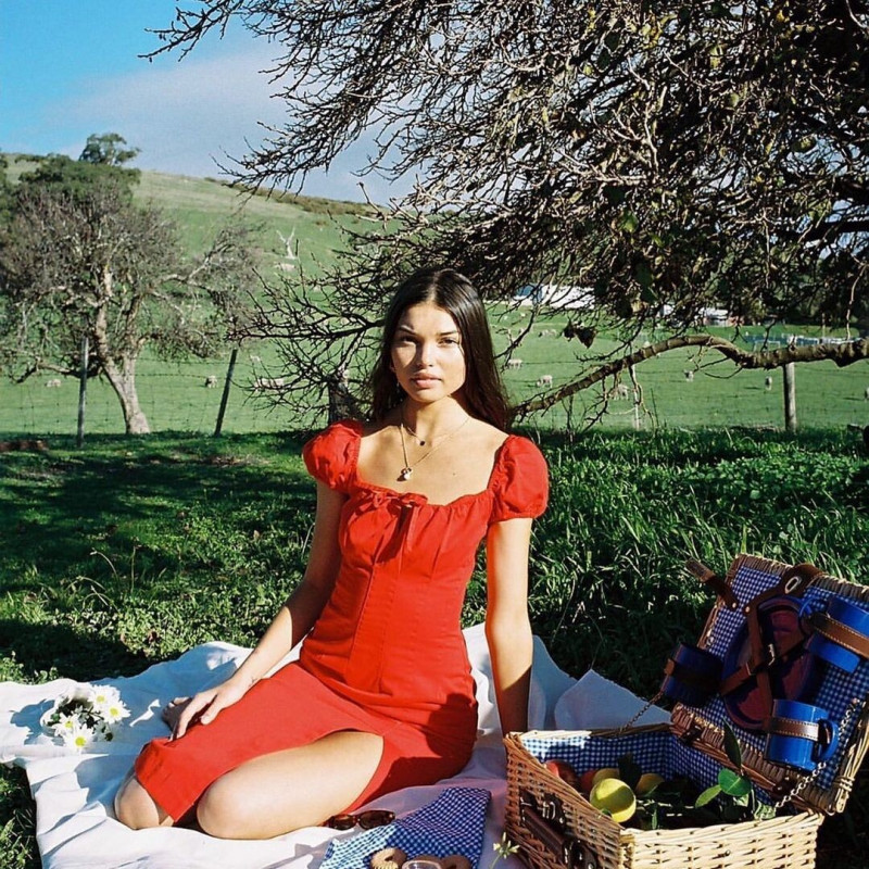 Brizzy Chen featured in  the Finders Keepers lookbook for Autumn/Winter 2021