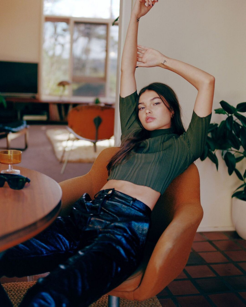 Brizzy Chen featured in  the Bec & Bridge lookbook for Autumn/Winter 2021