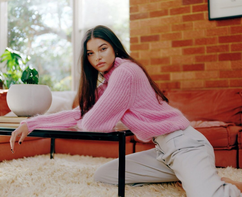 Brizzy Chen featured in  the Bec & Bridge lookbook for Autumn/Winter 2021