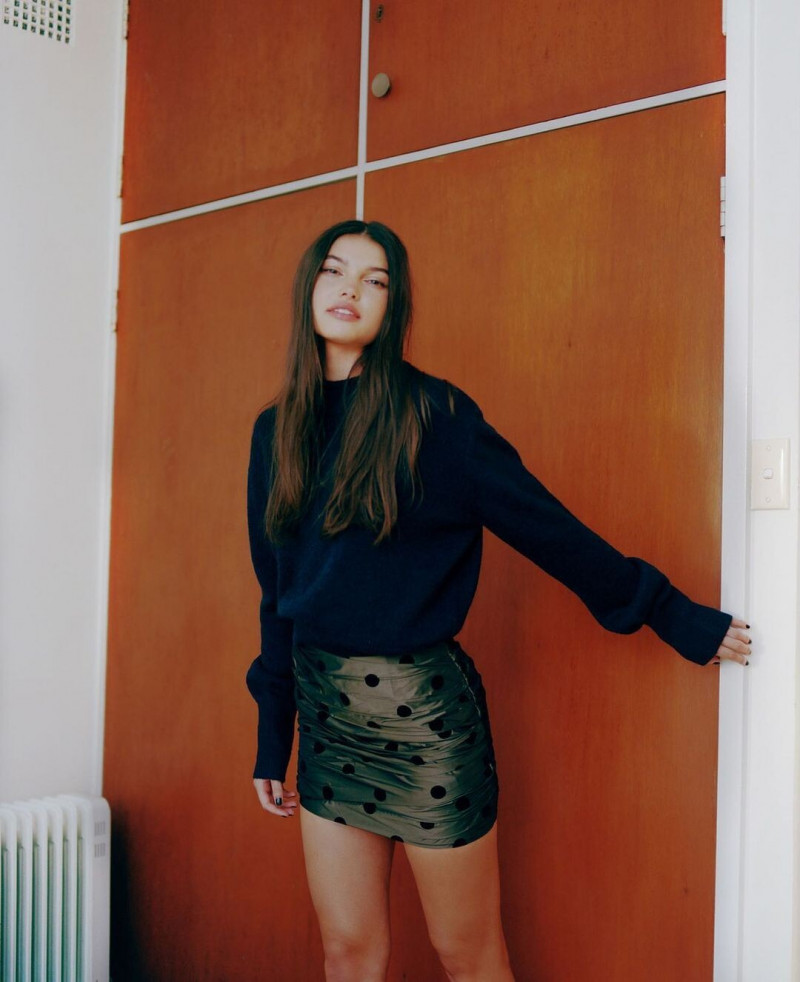 Brizzy Chen featured in  the Bec & Bridge lookbook for Autumn/Winter 2021