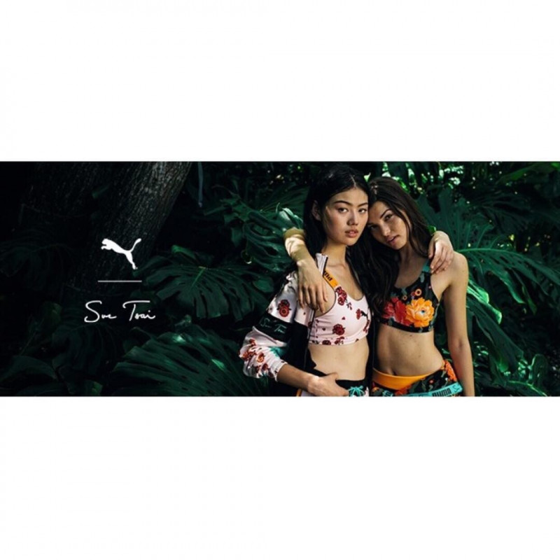 Brizzy Chen featured in  the PUMA advertisement for Spring/Summer 2019