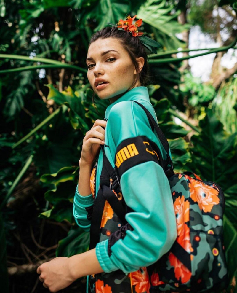 Brizzy Chen featured in  the PUMA advertisement for Spring/Summer 2019