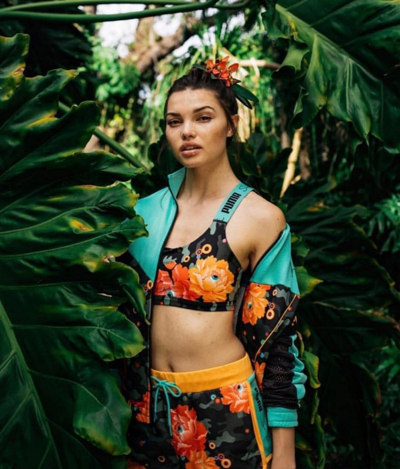 Brizzy Chen featured in  the PUMA advertisement for Spring/Summer 2019