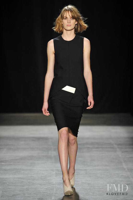 Ashleigh Good featured in  the Narciso Rodriguez fashion show for Autumn/Winter 2013