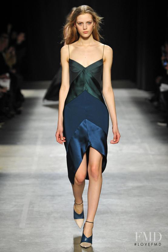 Esther Heesch featured in  the Narciso Rodriguez fashion show for Autumn/Winter 2013