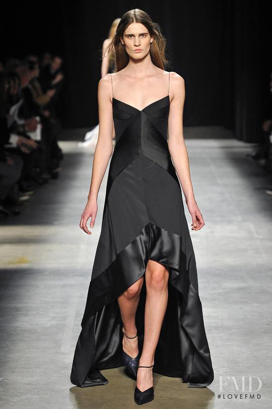 Julier Bugge featured in  the Narciso Rodriguez fashion show for Autumn/Winter 2013
