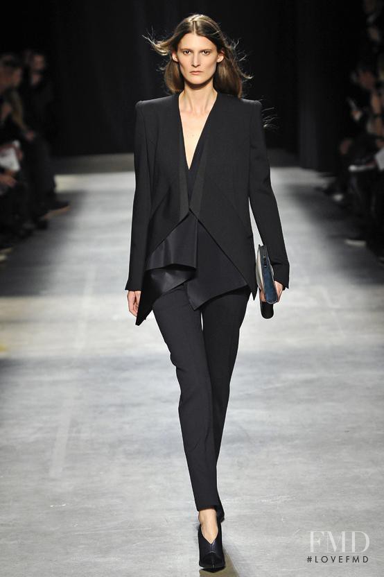 Marie Piovesan featured in  the Narciso Rodriguez fashion show for Autumn/Winter 2013