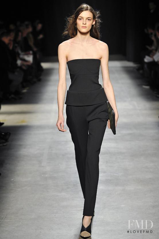 Kremi Otashliyska featured in  the Narciso Rodriguez fashion show for Autumn/Winter 2013