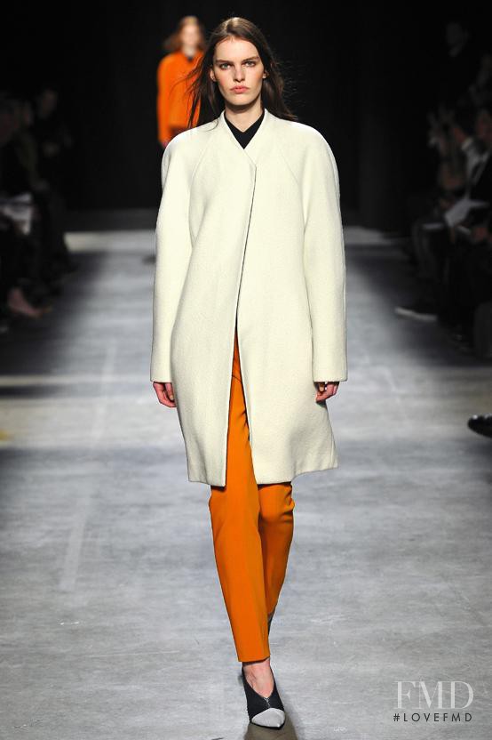 Lisa Verberght featured in  the Narciso Rodriguez fashion show for Autumn/Winter 2013
