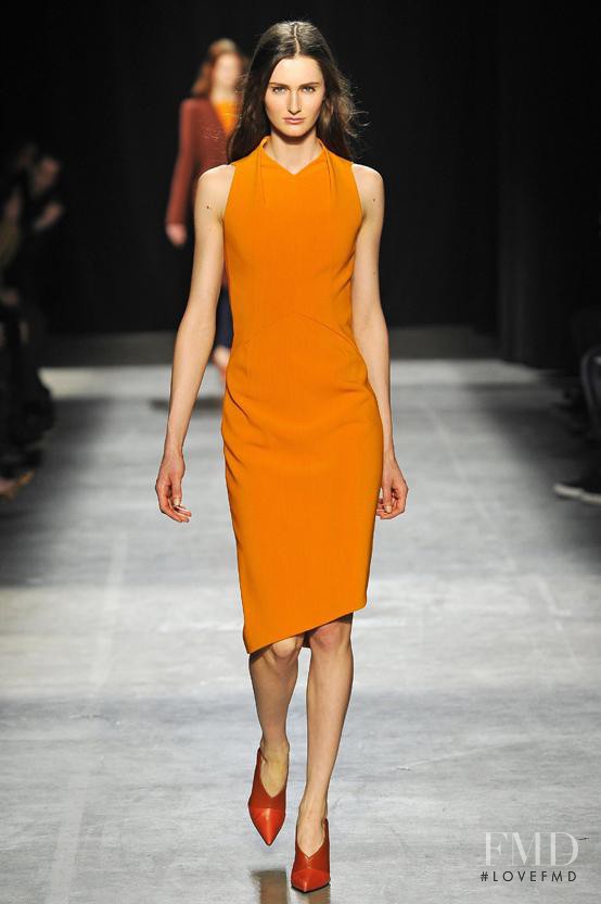 Mackenzie Drazan featured in  the Narciso Rodriguez fashion show for Autumn/Winter 2013
