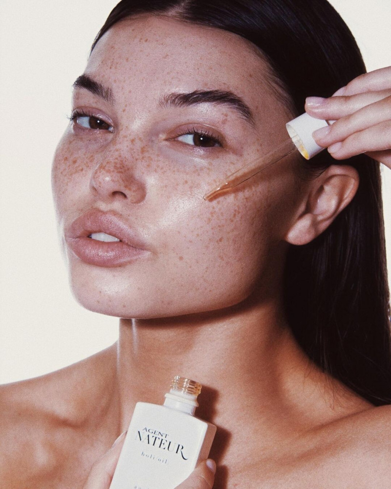 Brizzy Chen featured in  the Agent Nateur advertisement for Autumn/Winter 2021