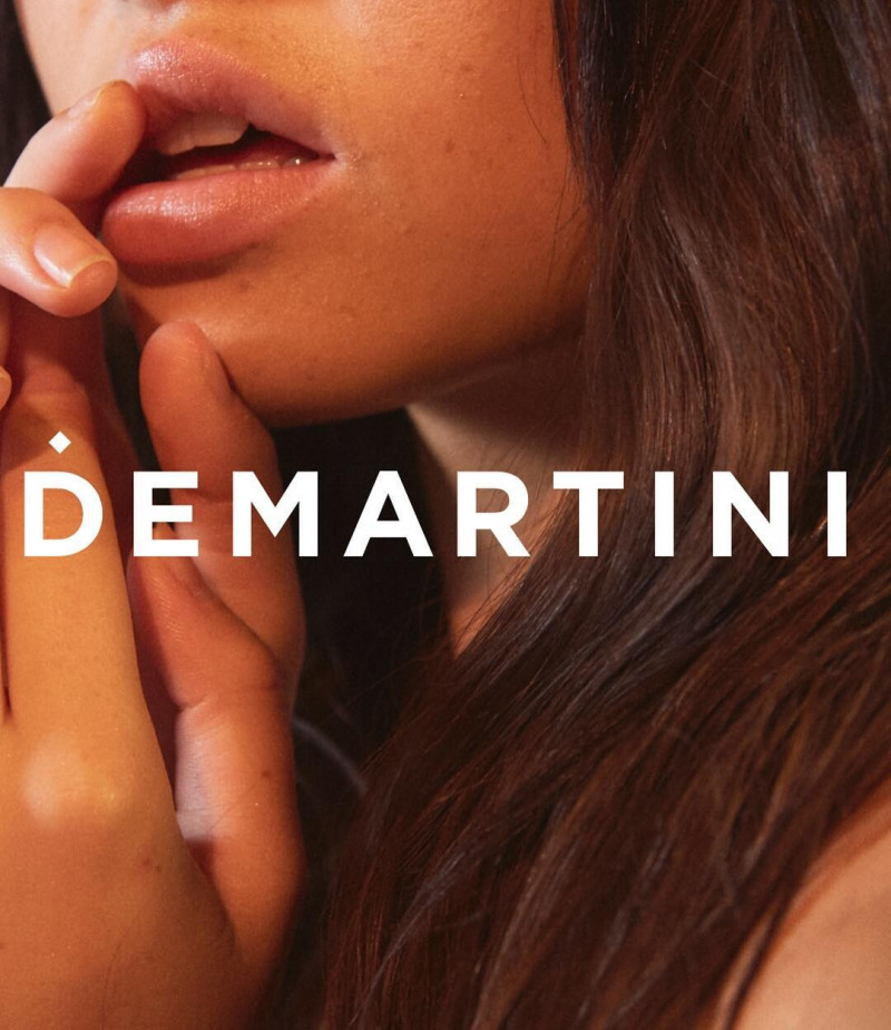 Brizzy Chen featured in  the Demartini the Label advertisement for Autumn/Winter 2021