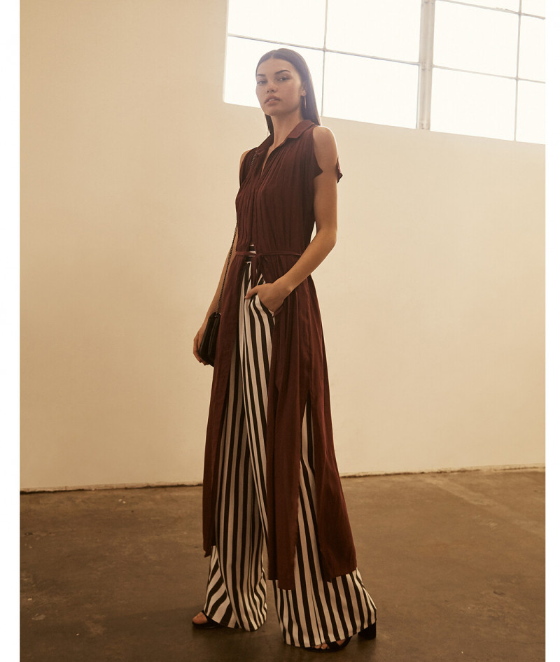 Brizzy Chen featured in  the BCBG By Max Azria lookbook for Autumn/Winter 2021