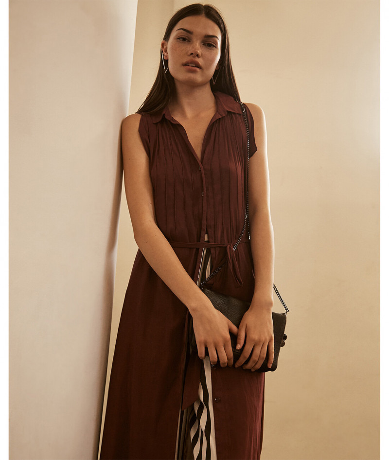 Brizzy Chen featured in  the BCBG By Max Azria lookbook for Autumn/Winter 2021